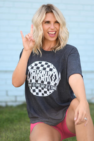 Motherhood Rockin’ It One Day At A Time Tee